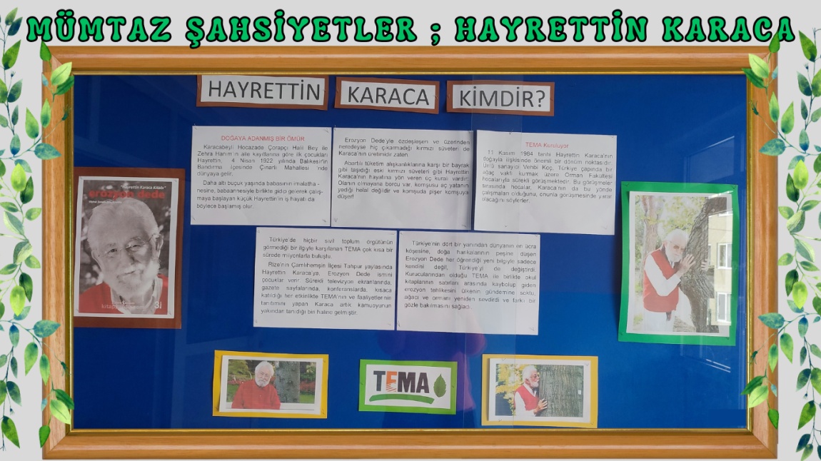 MÜMTAZ ŞAHSİYETLER; HAYRETTİN KARACA